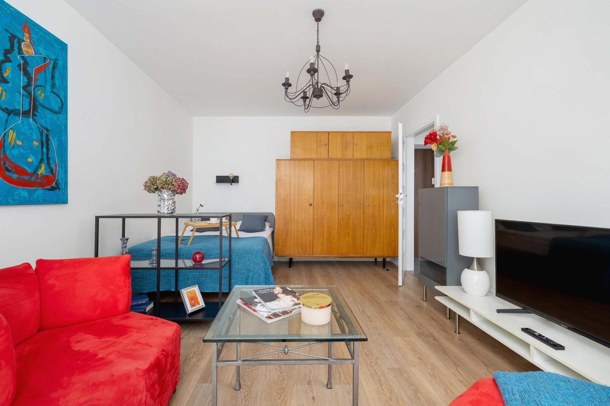 Colorful Studio Near The Spodek Arena In Katowice By Noclegi Renters Exterior photo